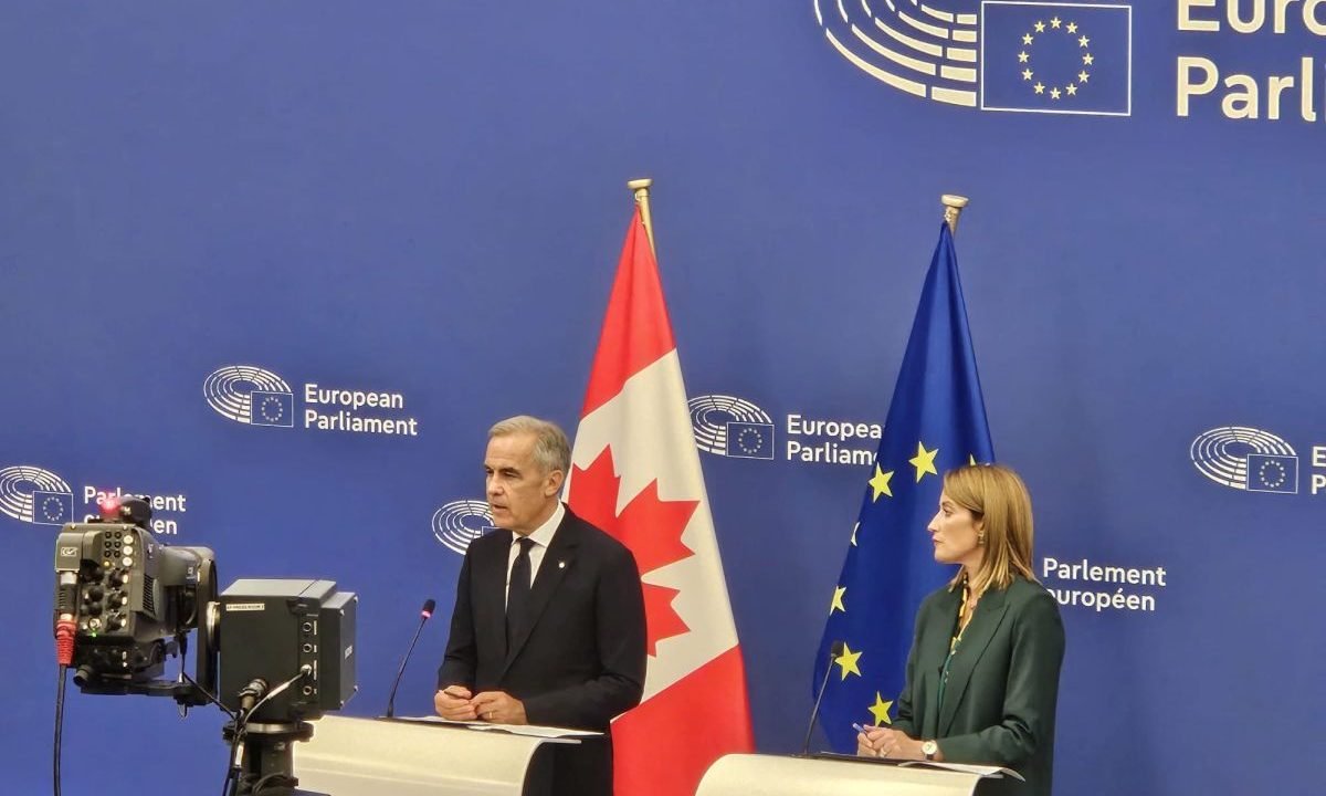 Carney “L’alleanza Ue-Canada faro per altre democrazie”