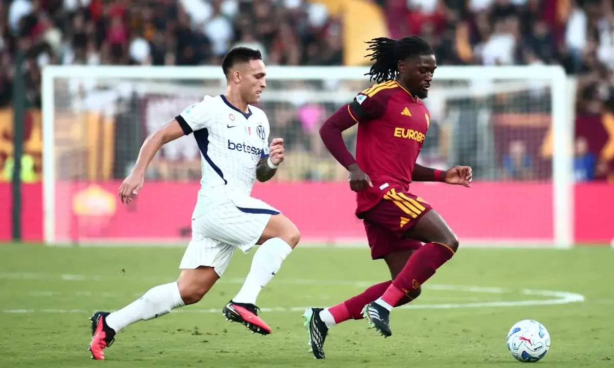 La Roma scappa con Kone, l’Inter la riprende con Lautaro: 2-2 all’Olimpico